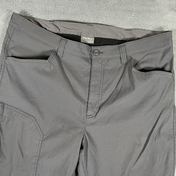 Eddie Bauer Other - Eddie Bauer Lined Canvas Pants Mens 38x32 Fleece Flannel Workwear Brown